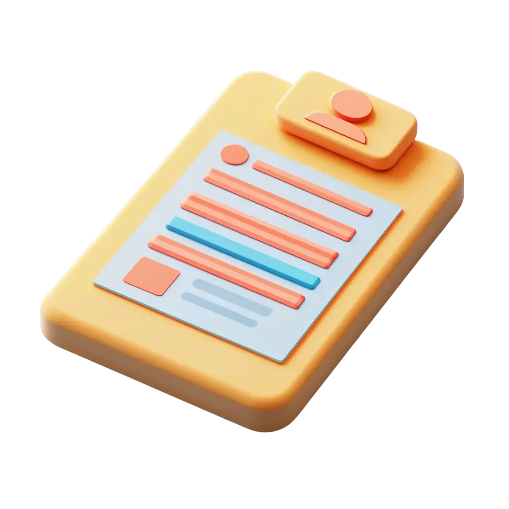 Ícono de documento para generador de CV estilo Harvard
